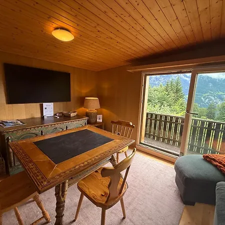 Montana Mit Bergblick Шале Брюниг